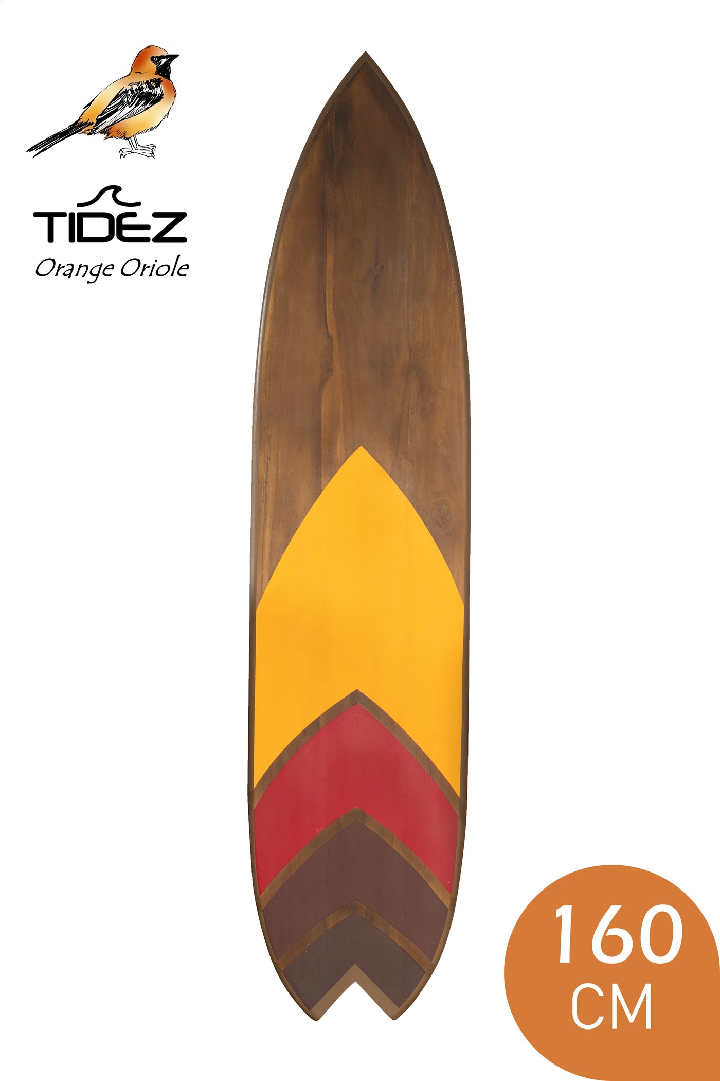 Tidez Orange Oriole 160cm